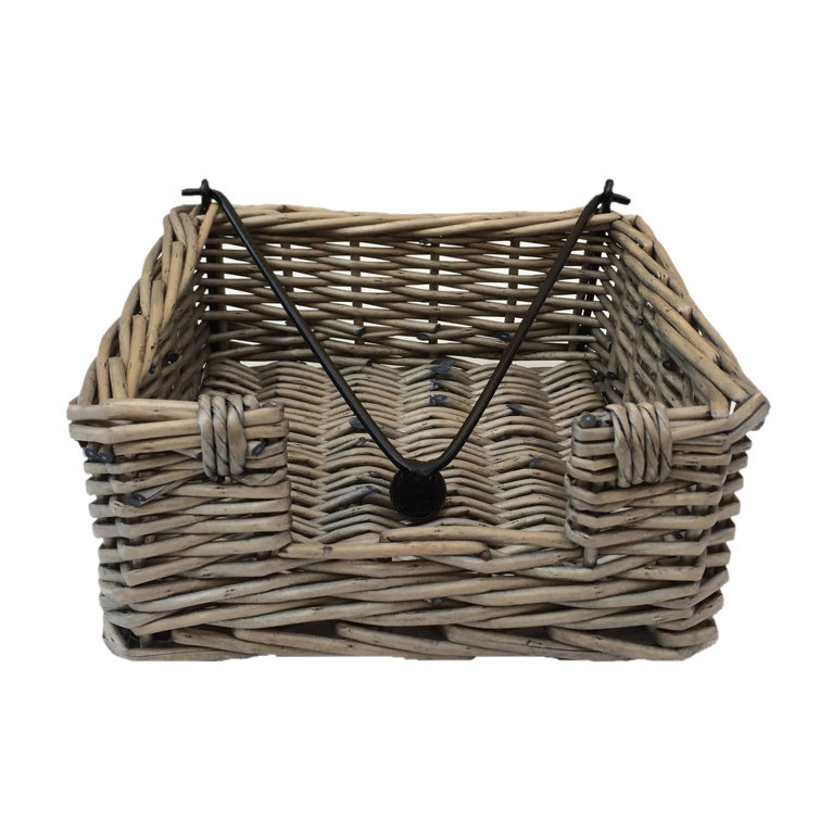 Bay Isle Home Wicker Napkin Holder Basket Wayfair.co.uk